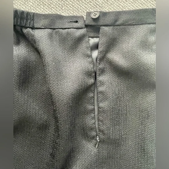 Worthington Gray Midi Pencil Skirt Work - Picture 10 of 16